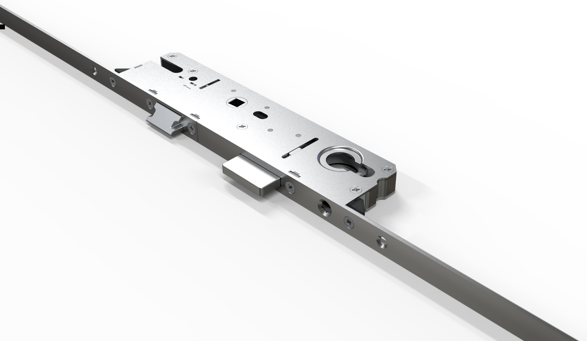 Trozatvorna brava na ključ sa kljunom za PVC vrata 35/92 mm